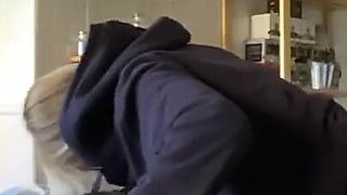 Wife Fucked Wildly Against the Kitchen Table