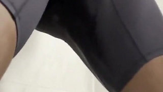 Pissing My Self in Nylon Leggings