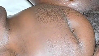 Thick Juicy Ebony Taking Huge Cock