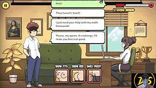 Hot Teacher Fucks Students in Detention! Problematic Subjects-gameplay!
