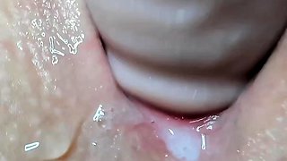 Stacked brunette goes solo toys and masturbation