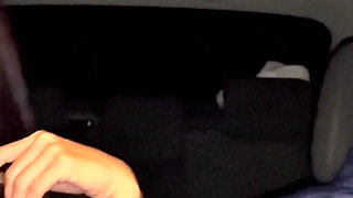 Wife Fucks Uber Driver and Makes Him Run 2 Times in Her Car While It's Raining