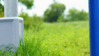 46- Anya in the Image of a Schoolgirl Is Waiting for Her Bus. Look Under Her Skirt! *4k 60fps