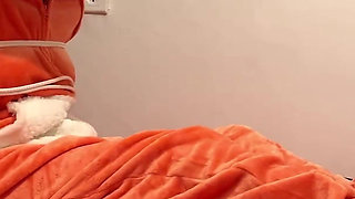 Miriam Bound and Tickled in Onesie