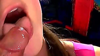 Horny Sluts Gangbanged by 10 Guys Getting Their Faces Covered in Cum