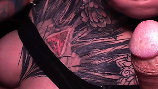 Inked Model Gets Fucked Until She Loses Consciousness