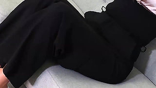 Sexy Landlord in High Heels Goes Femdom on Her Tenant