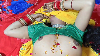 Desi Mast Maal Ko Ghar Bulakar Saree Utha kar Choda