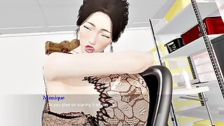 Fucking a French MILF- Bound by Lust 7- Gameplay