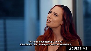ADULT TIME - Aidra Fox Seduces Bestie Kenna James For ROMANTIC LESBIAN FUCK! GERMAN SUBTITLES: Porn
