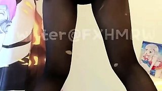 Piss fetish WAM gal solo toys