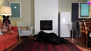 Amateur Young Brunette Heels Masturbation