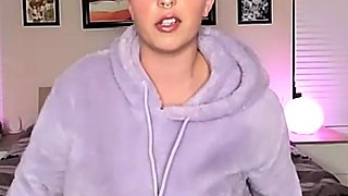 Big boobs milf masturbates with her dildo