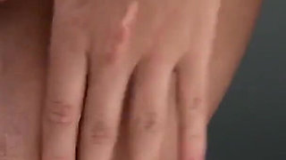Dildo in My Hairy Creamy Pussy, Finger in Hot Tight Asshole!