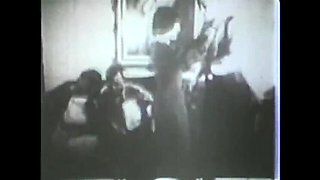 Slutty Retro Dancer Blowjob and Cumshot Doggystyle