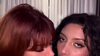 Busty brunette pornstar babe enjoys in