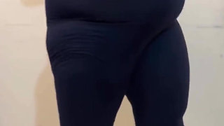 Sfw Vlog: Big Ass BBW Big Boobs Muslim Girl Anippe Show Her Morning Routing!