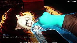 Furrhouse 5: Daisy's Two-finger Pussy & Boob Press Masturbation Caught