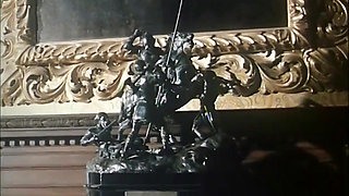Hairy vintage pussy licking anal penetrated in the Budapest castle