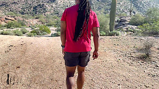 Ebony Couple Hiking Fresh Air and Pornstars