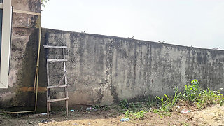 Step Son and Step Mum in Uncompleted Building
