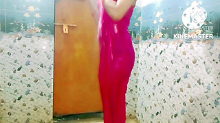 Hot Bathing Stepsister and Hot Bhabhi