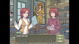 Old, old hunter, cartoon