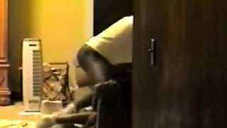 Black Amateur Spanks His Best Fan Hard