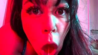 Hottest brunette solo webcam masturbation 2