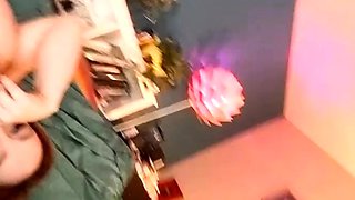 Great Big Boobs On Masturbating Redhead