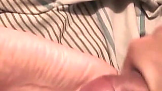 Amateur Cuckold Footjob!