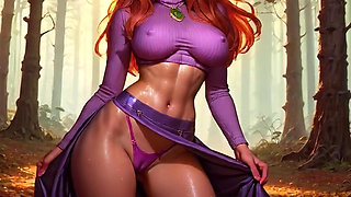 Sexy Big Tits Nipples Tease and Dance for You! Cartoon