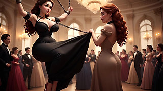 Public sex, prom, Redhead, animation, Uncensored Hentai, BDSM, Big Breasts, Funk