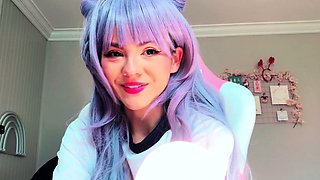 Close up teen pussy gaping action