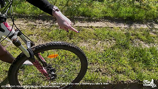 A Bike Ride That Turns Into a Hard Fuck. It Was Hot