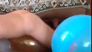 Popping Fun with my Twink Balloon Buddy