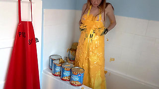 Nacho Pvc Apron Wam with Shower and Clean up