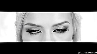 Alex Grey Gets Split In Half From A Double Penetration - Exclusive Scene - JulesJordan