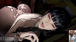 Eve Getting Her Thicc Fat Ass Fucked by a BBC, Emma Frost's Tight Ass Pussy Fucking From Behind