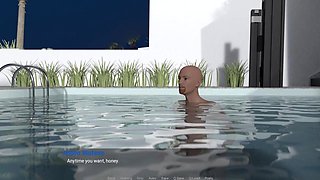 Away From Home Part 19 Redhead Hottie in the Pool by Loveskysan69
