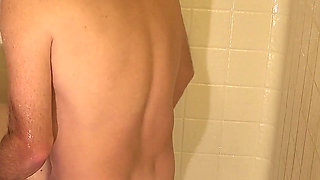 Sexy Mature Amateur Couple Have Great Shower Sex. Oral and Anal. She Takes It Hard