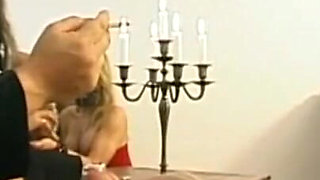 Big boobs humiliating fingering and wax play
