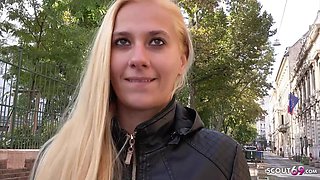 Lustful german blondie memorable sex clip