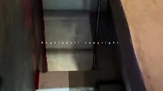 Busty brunette slut enjoys extreme amateur pov blowjob