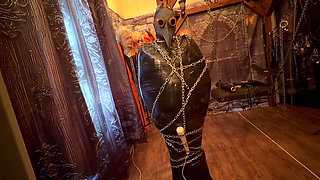 Part 1:- Domina Satana & Bag Man Pallets Wrap and Chains.