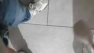 Cock and Balls Beat with Spatula Hard