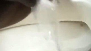 Simeran Aunty Pissing In Toilet