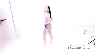 Pussy licking porn with classy sweetie from LA New Girl