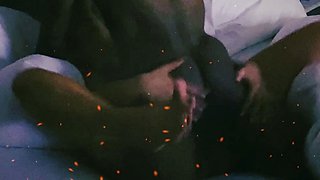 Hot milf rides my black dick amateur interracial cuckold