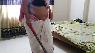 Badi Gand wali Indian Desi Sexy Satule stepma ko jabardast chudai jab gar ke saphe karati - Rough Anal Fuck & Cum